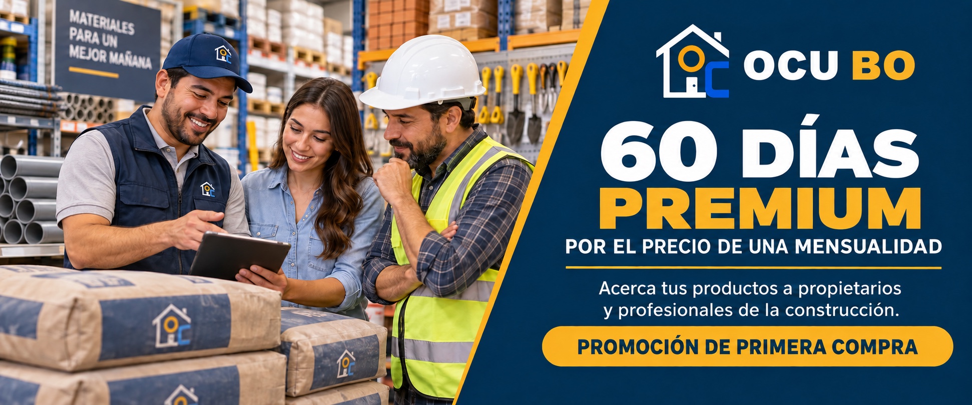 Promoción Premium para proveedores en OCUBO