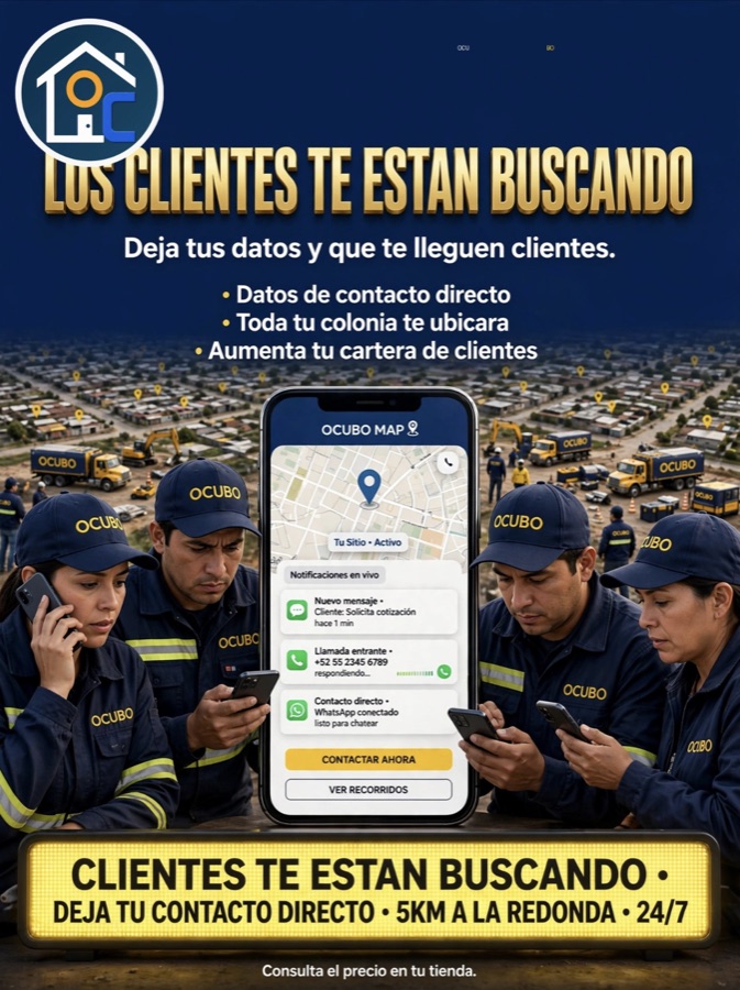 Diseño publicitario OCUBO, modalidad básica anual