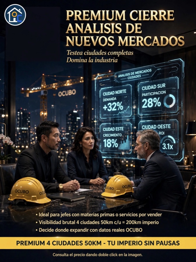 Diseño publicitario OCUBO, modalidad premium anual