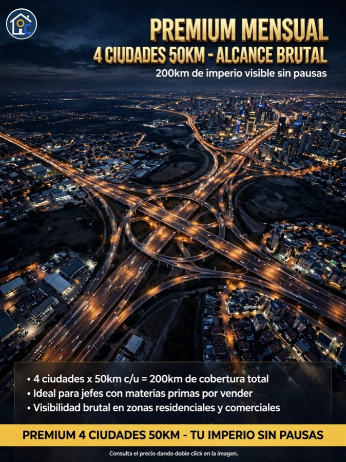 Diseño publicitario OCUBO, modalidad premium mensual